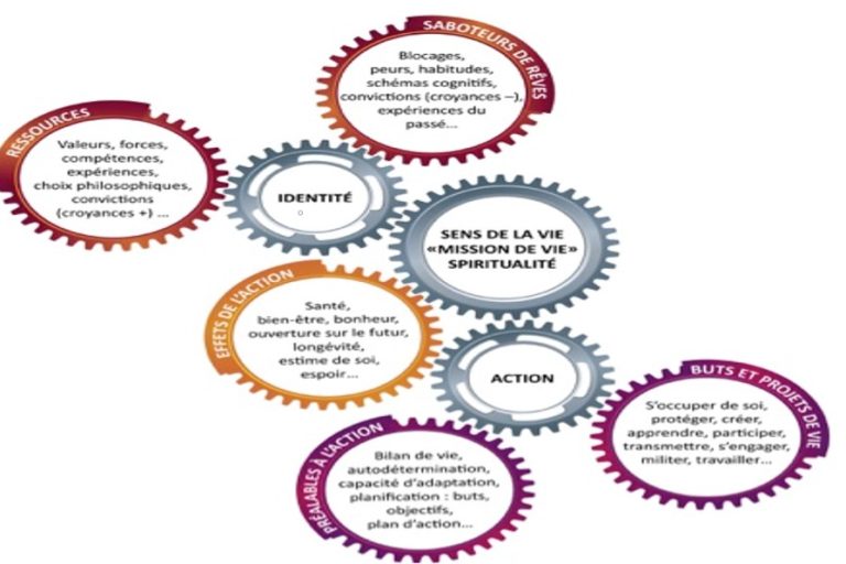 Le sens de la vie un engrenage complexmariepauledessaint Nos choix de vie et nos actions les plus importants sont pilotés par la volonté de combler nos besoins et d'exprimer nos valeurs et nos désirs pour donner un sens à notre vie.