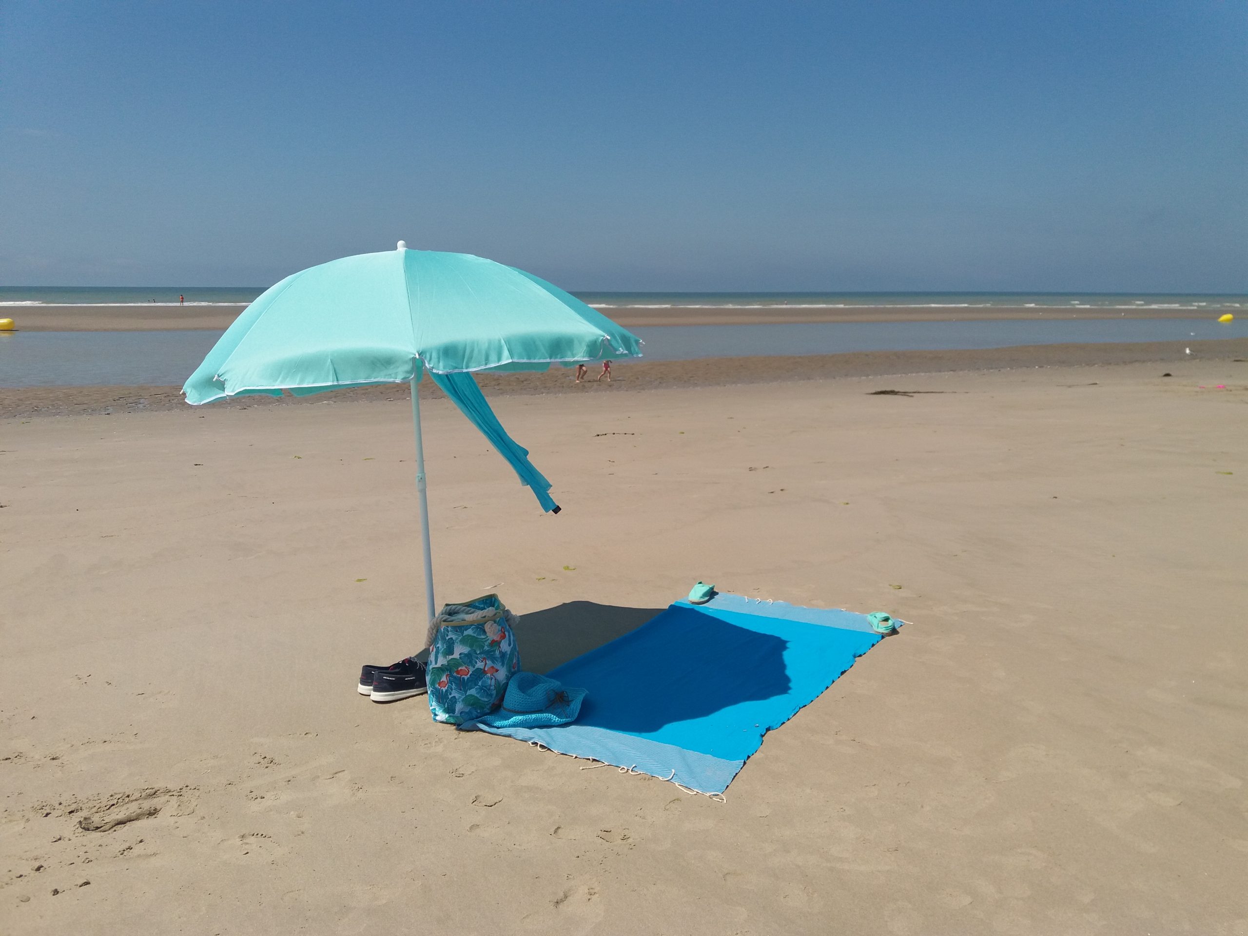 Sérénité sur la plage photo Michèle Dessaint