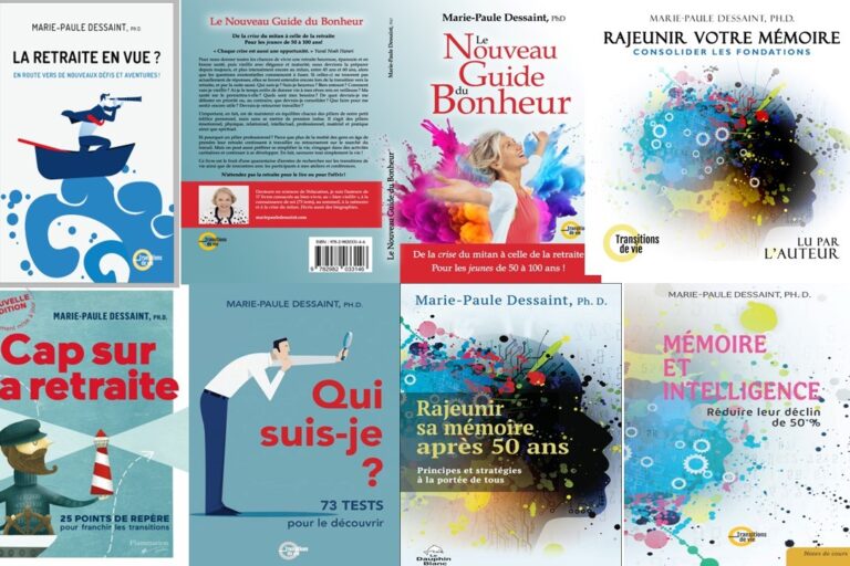Livres mariepauledessaint retraite mémoire crise du mitan bonheur Livres de mariepauledessaint retraite mémoire crise du mitan connaissance de soi qui suis je, nouveau guide du bonheur
