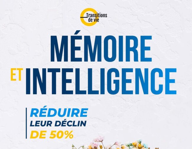 Livre Mémoire et intelligence. Réduire leur déclin de 50% mariepauledessaint