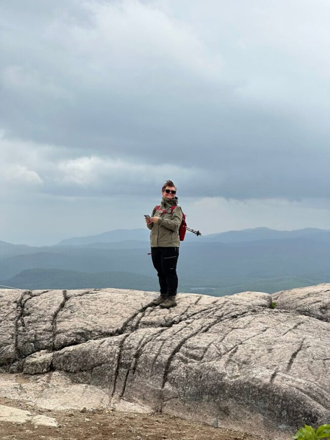 Sylvie Bourgoin Randonnée au Parc national des Grands Jardins